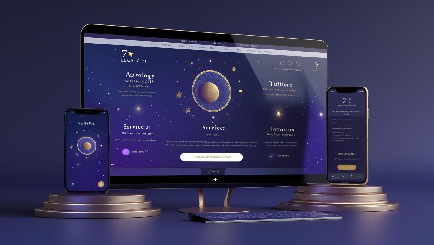 3D Astrology Services Website