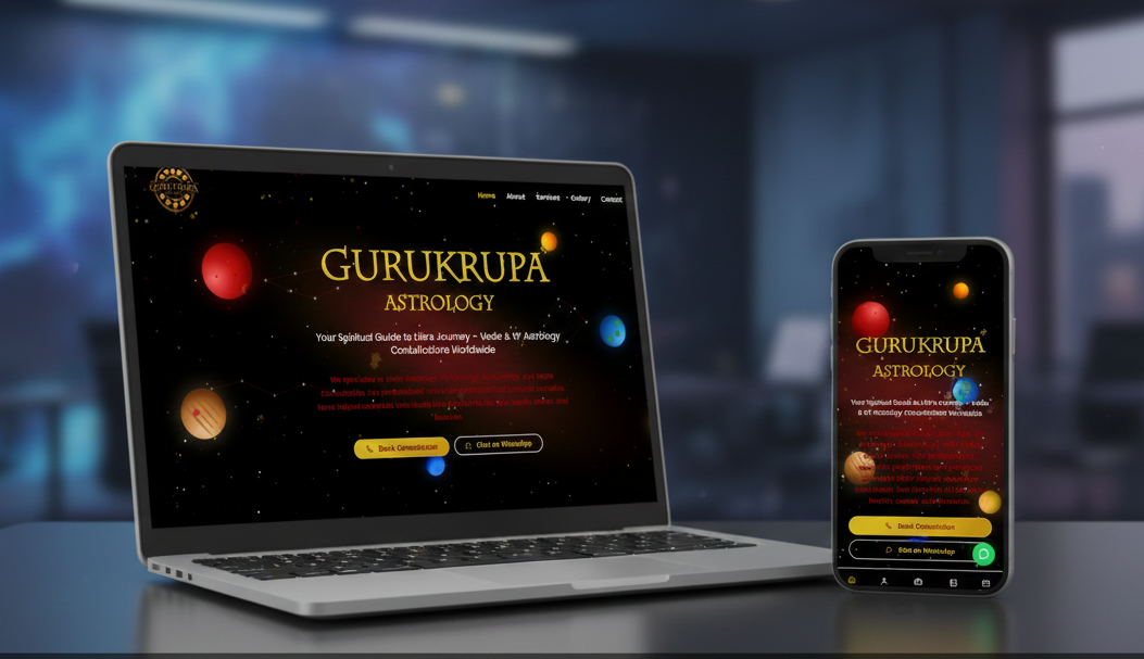 3D Astrology Services Website