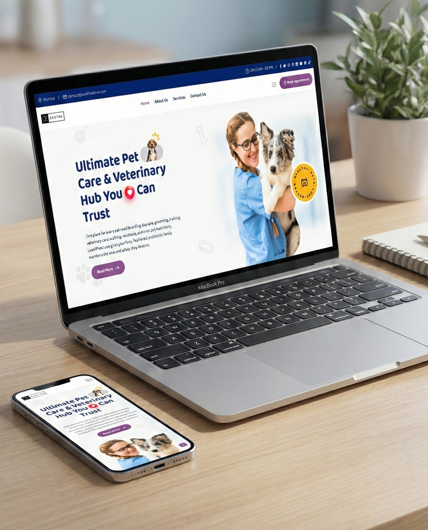 Pet Care & Services Website